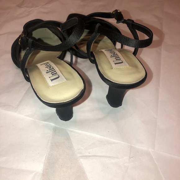 Unlisted leather criss cross heels vintage - Picture 4 of 6